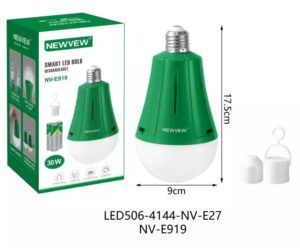 Newvew Pilli Acil Durum Led Lambası Nv-e919-e27 Emergency Led Bulb With Battery