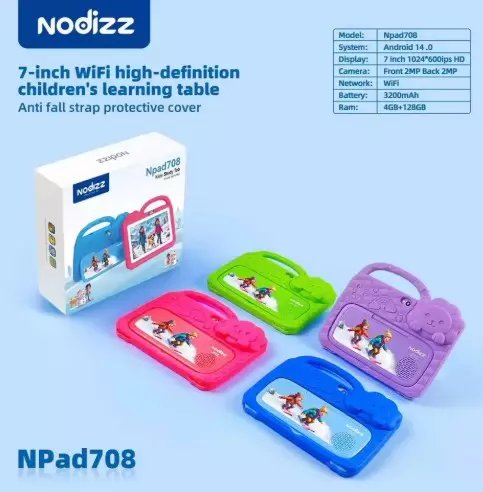 Nodızz 7inç Çocuk Tableti 2554146 Kids Study Tab Wifi Hd