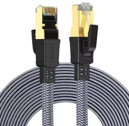 Twisted Minds Tm-cat8-5m Düz Örgülü Ağ Kablosu 40gbps, 2000mhz 5 Metre