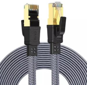 Twisted Minds Tm-cat8-20m Düz Örgülü Ağ Kablosu 40gbps, 2000mhz 20 Metre