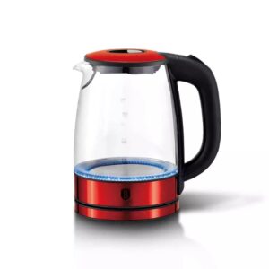 Berlingerhaus Bh-9117 Elektrikli Cam Kettle Led Işıklı Bordo