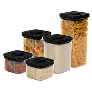Berlingerhaus Bh-8577 Saklama Kabı Set 10 Parça Siyah Kapak