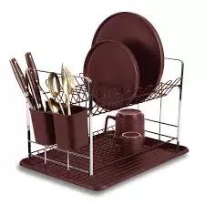 Berlingerhaus Bh-8594 Bulaşık Kurutma Rafı Mat Bordo
