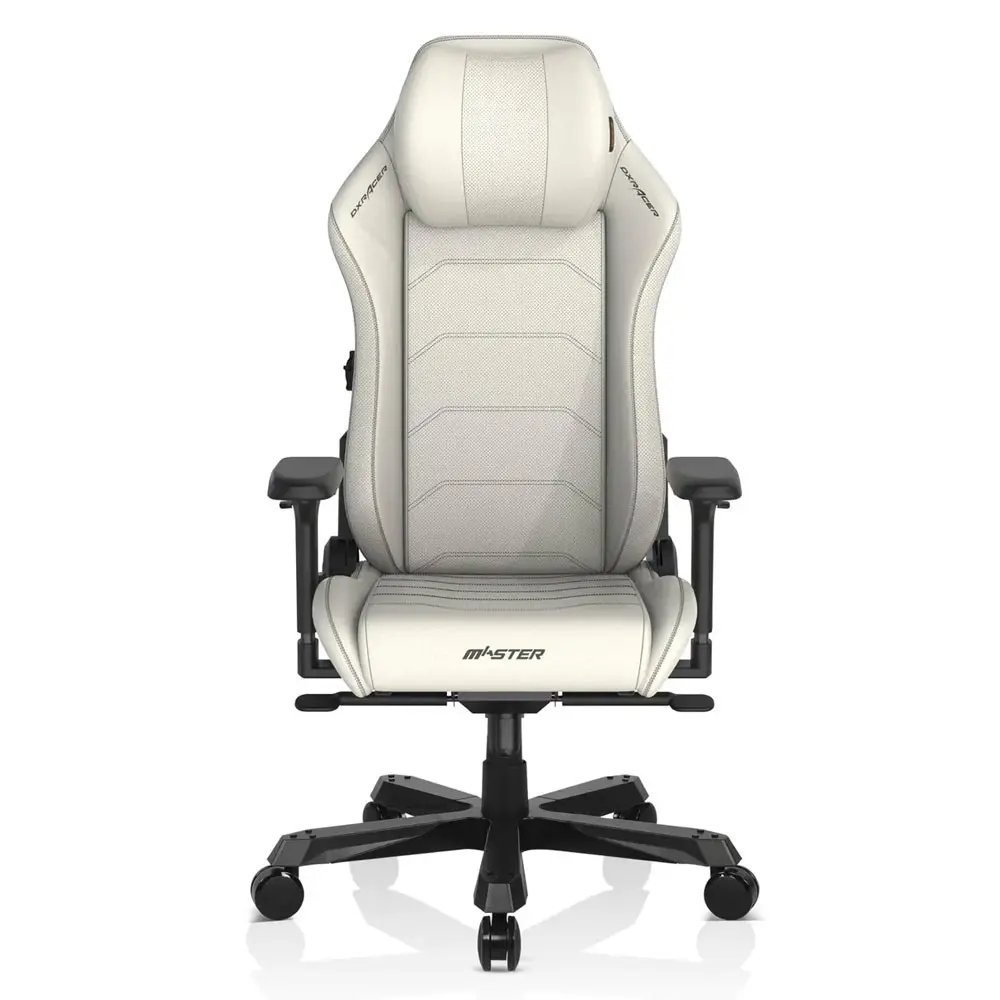 Girne_St0496_1 Dxracer Master Seri Mikrofiber Deri Xl Oyuncu Koltuğu Beyaz