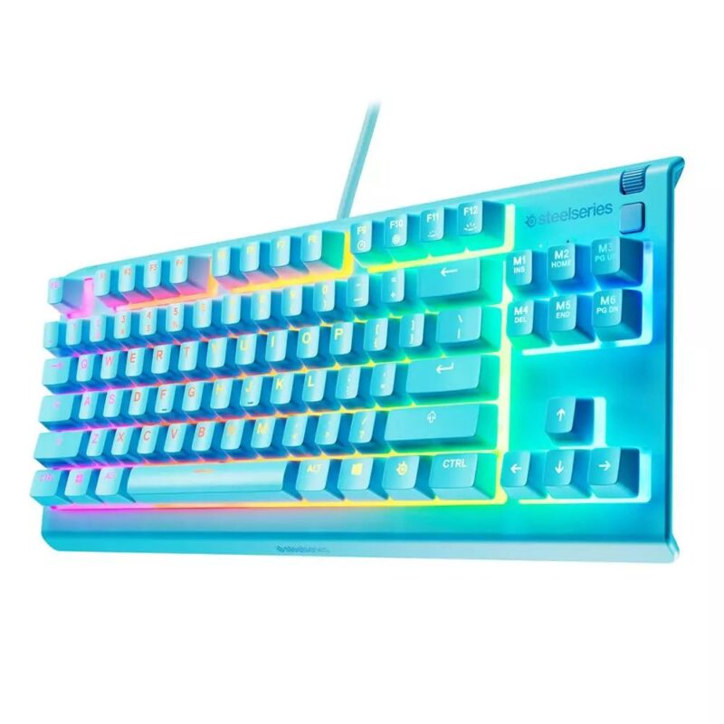 Steelseries Apex 3 Tkl Rgb Mekanik Gaming Klavye Aqua Renk Ssk64949