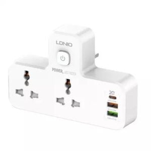 Ldnıo 2 Ac Outlets Portable Extension Power Socket With Led Lamp Sc2311