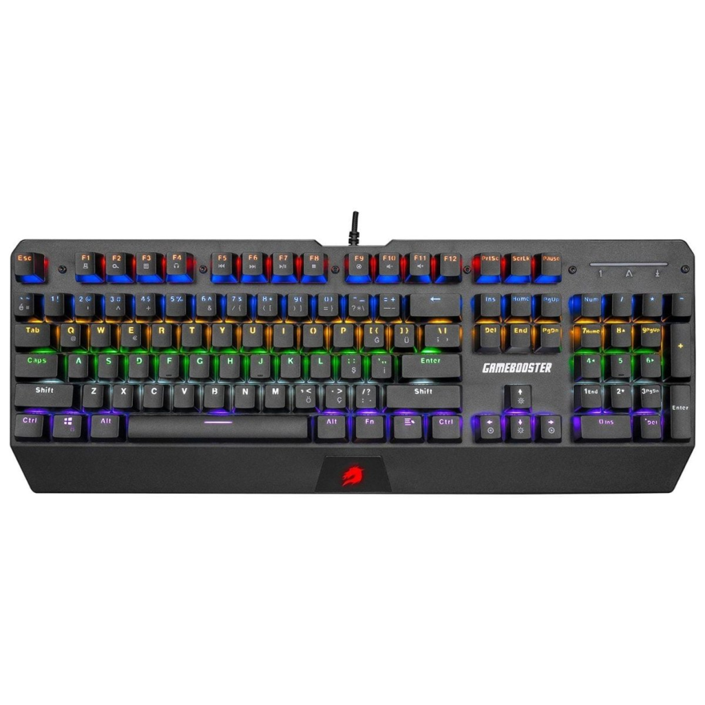 Gamebooster G5R Defender Red Switch Rainbow Mekanik Oyuncu Klavyesi KKTC