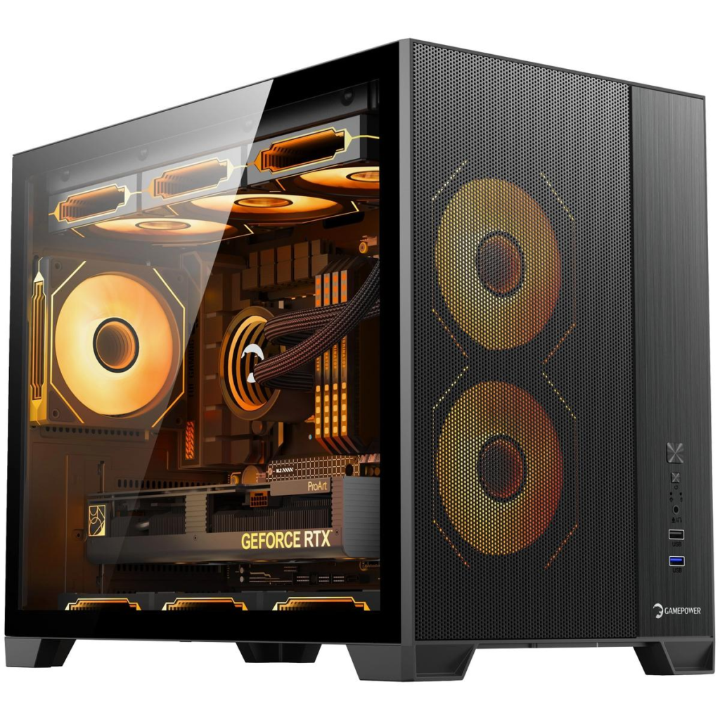 Gamepower Warcry Ronin 3Xargb Fan 650W 80+ Bronze Micro-Atx KKTC