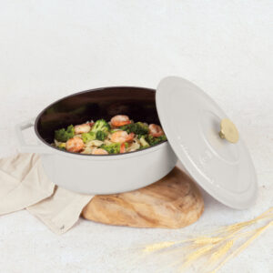 Berlinger Haus - 30Cm Oval Döküm Demir Kızartma Tencere Bh-6540