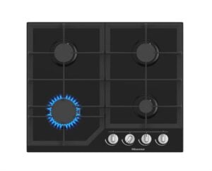 Hisense Gg643B 4 Gözlü Gazli 60Cm Ankastre Ocak Si̇yah