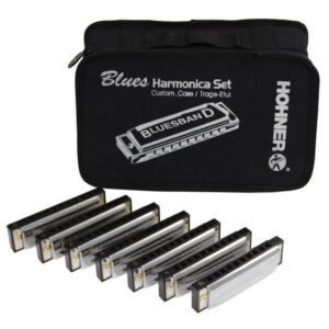 Hohner Blues Band Harmonica Set 7'li Mızıka Seti