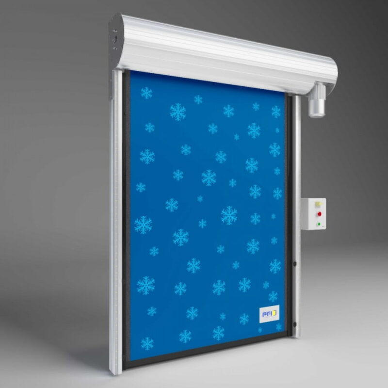 PFI - İzolasyonlu Hızlı PVC Sarmal Kapı