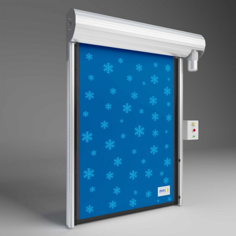 PFI - İzolasyonlu Hızlı PVC Sarmal Kapı