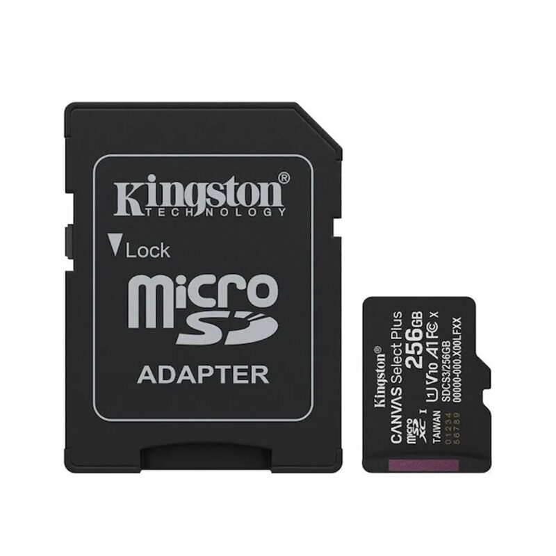 Kingston Canvas Select Plus Gen3 256GB Hafıza Kartı-Xiaomi-KKTC