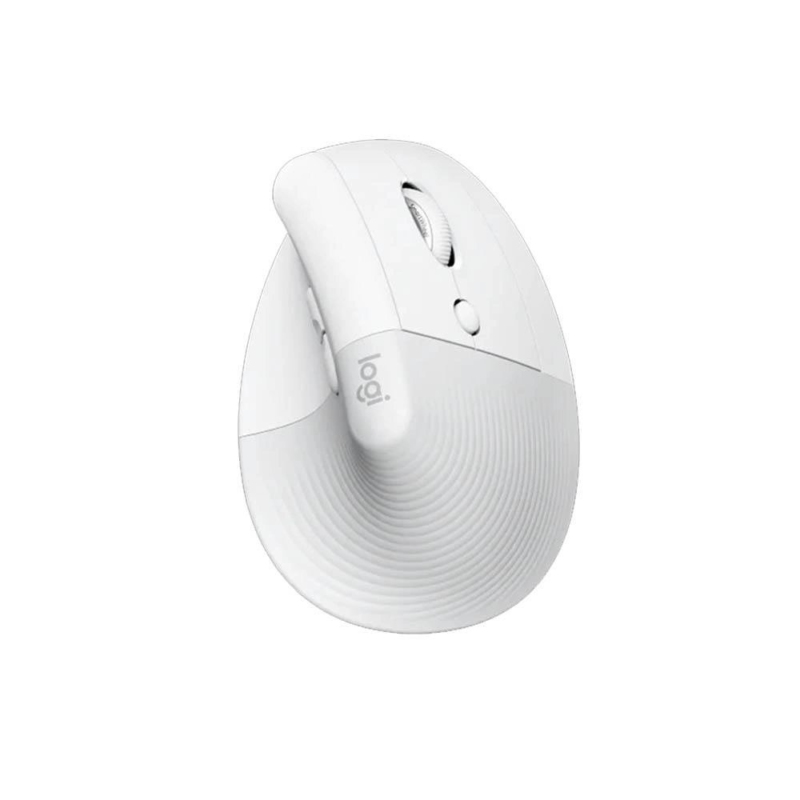 Logitech Lif Sessiz Kablosuz Ergonomik Dikey Mouse Beyaz 910-006475