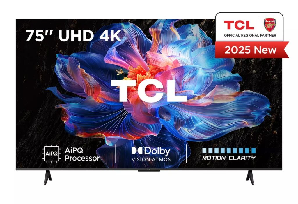 Tcl 75" 75v6c 4k Ultra Hd Google Tv (2025)
