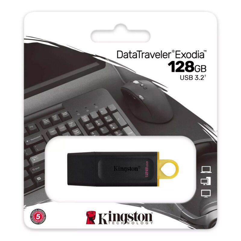 Kingston 3.2 Gen 1 128gb Usb Bellek