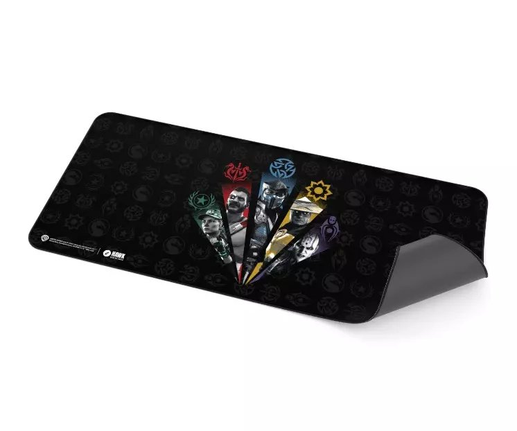 Hawk Mortal Kombat Fighters 90x40 Mousepad