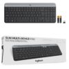 Logitech K580 Slim Multi-device Kablosuz Klavye Siyah