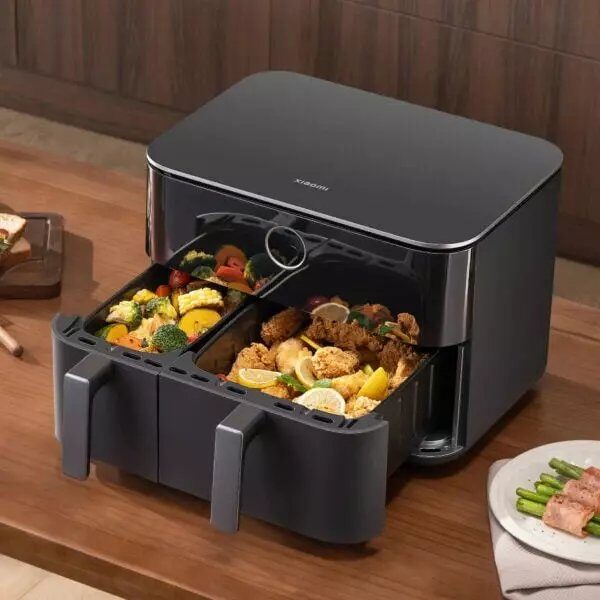 Xiaomi Çift Bölmeli Airfryer 10l Siyah
