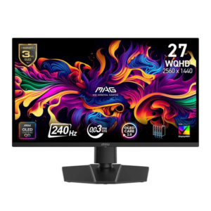 Monitör Msi 26.5" Mag 273Qp Qd-Oled X24 Flat 0.03Ms 240Hz Wqhd KKTC