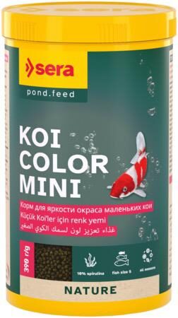 Sera-Sera Koi̇ Color (Mi̇ni̇) 390G Balık Yemi ve İlaçları-kktc