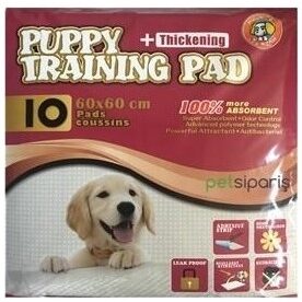 Hushpet-Hushpet 60X60 Cm Tuvalet Pedi̇ 10'Lu Köpek Tuvalet Ekipmanları-kktc