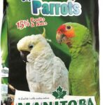Mani̇toba Li̇fe Parrots Papağan Yemi̇ 2 Kg Kuş Yemi ve Vitaminleri