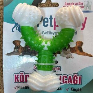 Petpretty Küçük Çatal Kemi̇k Köpek Oyuncak ve Tasmaları