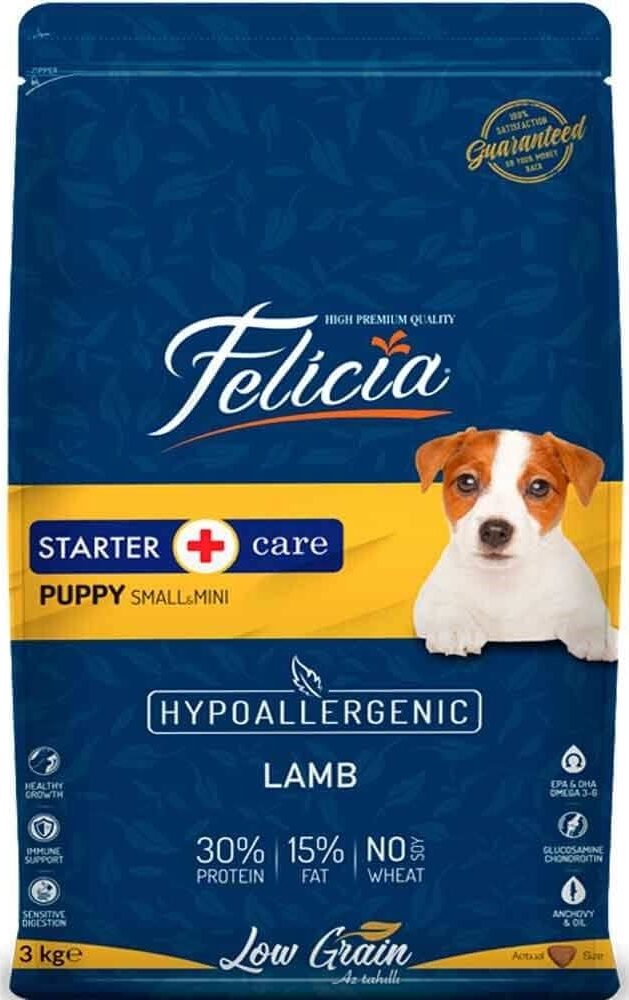 Felicia-Felicia Small&Mini Starter Lamb 3Kg Köpek Kuru Maması-kktc