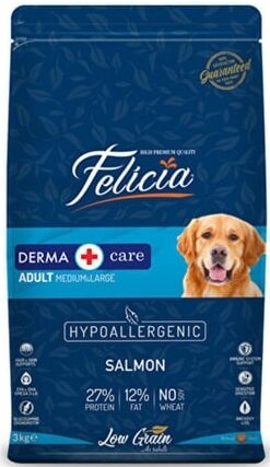 Felicia-Felicia Medium&Large Adult Salmon 15Kg Köpek Kuru Maması-kktc
