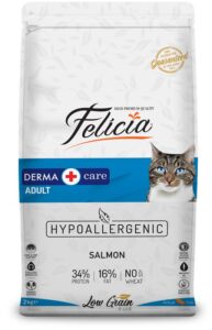 Felicia Derma Adult Salmon 2Kg Kedi Kuru Maması
