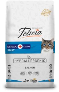 Felicia Derma Adult Salmon 12Kg Kedi Kuru Maması