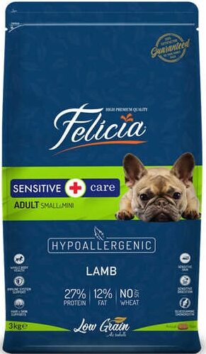 Felicia-Felicia Small&Mini Adult Lamb 3Kg Köpek Kuru Maması-kktc