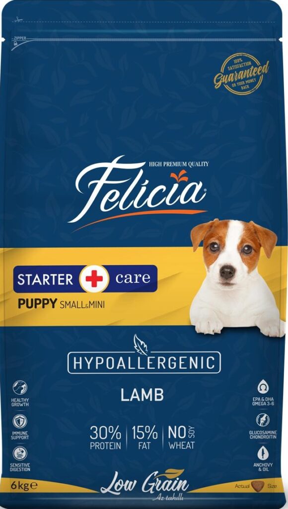 Felicia-Felicia Small&Mini Starter Lamb 6Kg Köpek Kuru Maması-kktc