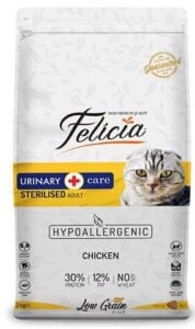 Felicia Sterlised Urinary Chicken 2Kg Kedi Kuru Maması