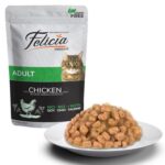 Felicia Chicken Adult Pouch 85Gr Kedi Ödül Mamaları