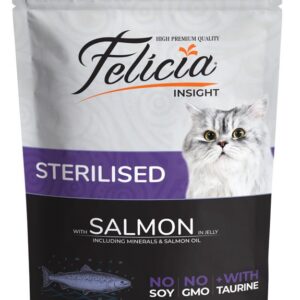Felicia Sterilised Salmon Ödül 85G Kedi Ödül Mamaları