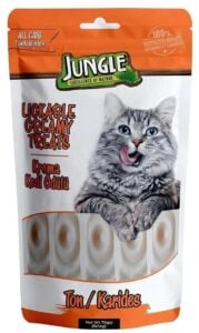 Jungle Lickable Creamy Treats Kari̇des Kedi Ödül Mamaları