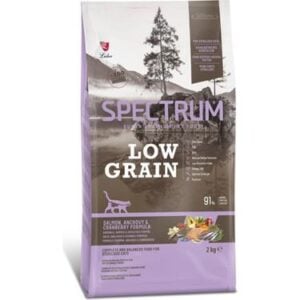 Spectrum Low Grain Sterlised Salmon 2Kg Kedi Kuru Maması