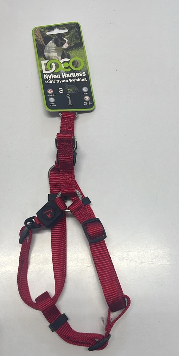 Doco Göğüslük Tasma Kirmizi (S) Köpek Oyuncak ve Tasmaları