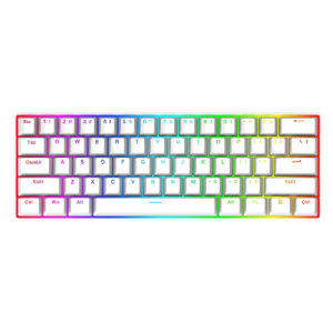 Redragon K630W-Rgb Dragonborn Blue Switch %60 Beyaz Q Tr Layout