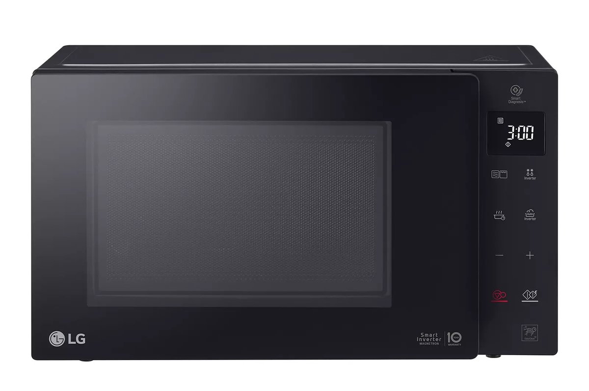 Sk00029_1 Lg 23 Litre Izgaralı Mikrodalga Fırın Siyah Mh6336Gıb - Görsel 1