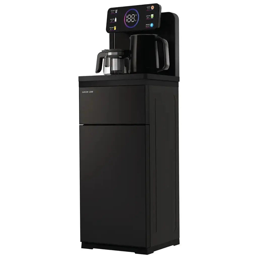 Green Lion Çay Makinesi, Su Ve Çay Sebili - Siyah Gntagd337dıbk