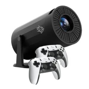 Porodo Gaming 4k Projektör Android 11 Otomatik Keystone Ve Gamepad Kontrolcü - Siyah Pdx639bk
