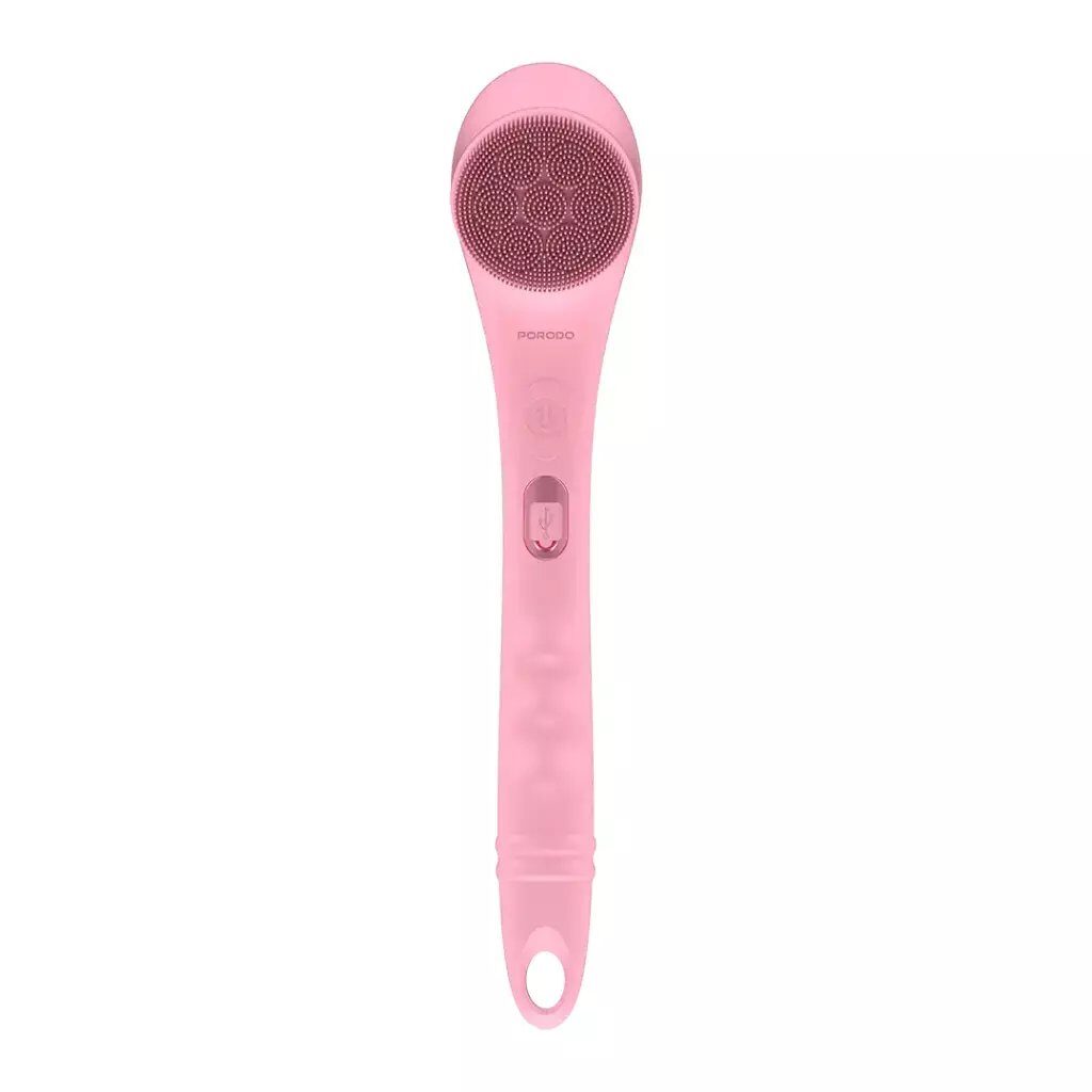 Porodo Lifestyle 4'ü 1 Arada Elektrikli Vücut Fırçası - Pembe Pd-lfst104-pk