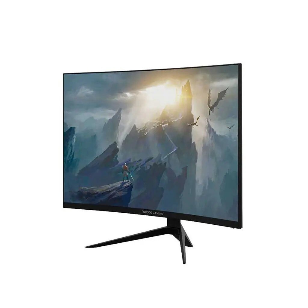 Porodo Gaming 32" 165hz Geniş Ekran Oyuncu Monitörü - Siyah Pdx523bk