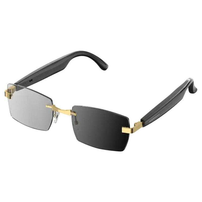 Powerology Lifestyle Bt Dokunmatik Kontrollü Fotokromik Lensli Güneş Gözlüğü - Altın & Siyah Pwhy1006gdbk