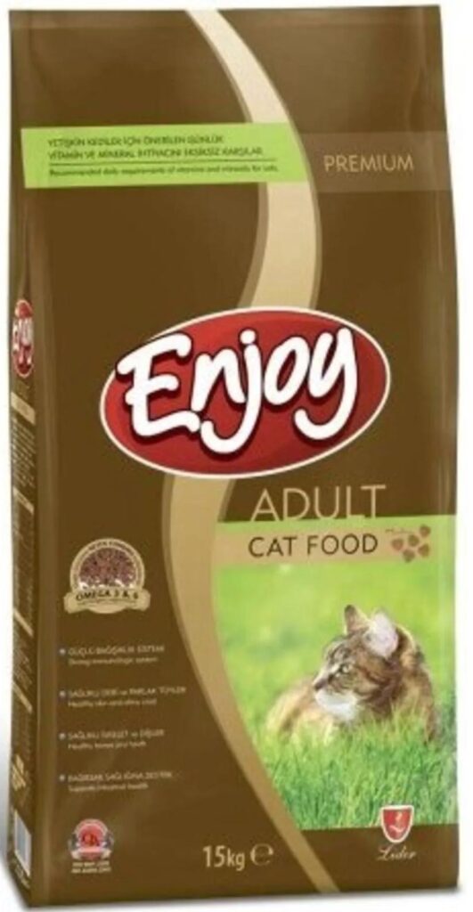 Enjoy-Enjoy Cat Adult 15Kg Kedi Kuru Maması-kktc