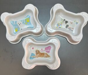 -Kemi̇k Mama Kabi Küçük Köpek Mama Kapları-Kktc